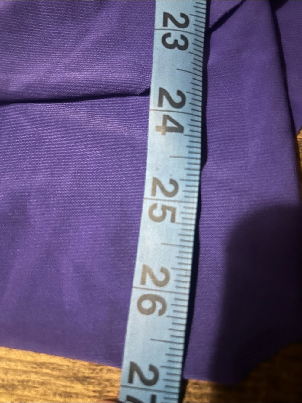 Trimshaper Size 18 Purple Ruffle Tankini Swim Top W/  Built In Bra New With Tags - Picture 3 of 9